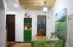 松木餐桌/弘毅/宜家风格/餐厅家具/实木餐桌/樟子松/简约/原木色 - 顽兔