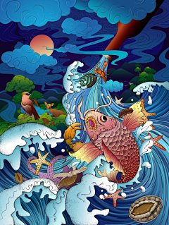 热气Lwj采集到插画