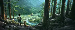 法国画师 Quentin Regnes 插画作品