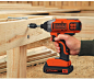 BLACK+DECKER BDCI20C 20V MAX 锂电池冲击驱动器 黑色 BDCI20C 【Black&Decker 百得】 价格 报价 图片 - 亚马逊中国-海外购 美亚直邮