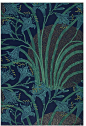 Walter Crane (1845-1915): 'Day Lily' wallpaper. Victoria and Albert Museum, London.