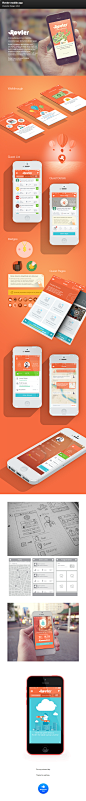 Rovler mobile app on Behance