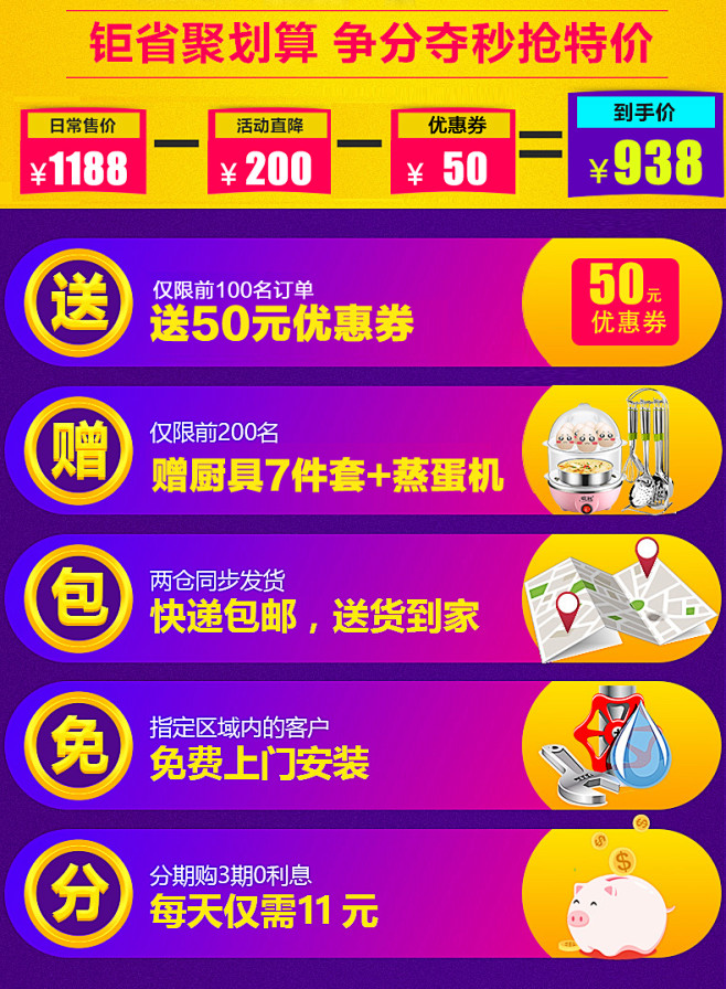 德国汉斯希尔自来水前置过滤器 管道前置净...