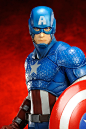 ARTFX+ AVENGERS MARVEL NOW! キャプテンアメリカ MARVEL NOW! マーベルコミックス Marvel Comics | KOTOBUKIYA : 2012年にリニューアルされたMARVELのコミック・ユニバース「MARVEL NOW！」からアベンジャーズのリーダー、キャプテンアメリカが登場！