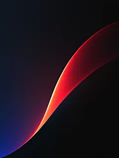极简主义现代彩色渐变光效线条手机壁纸海报背景midjourney关键词咒语-Ai宇宙吧-