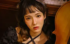 性感美女万圣节cosplay高清桌面壁纸