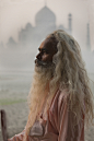 mysleepykisser-with-feelings-hid:

The Sadhu and The Taj–Agra , India by 

 C.K. NG