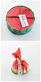 Lovely Japanese Watermelon sweet packaging PD: 