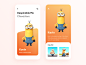 Despicable me character ui