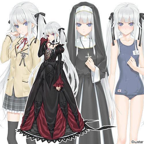 美少女万华镜_篝之雾枝_多种装束展示.jpg (500×500)