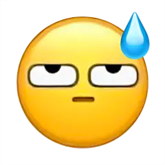 翻白眼表情包emoji小黄脸