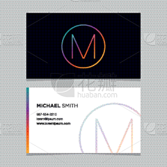 信函,商务,贺卡,英文字母M,扁平化设计,字母,技术,名片,图像,装饰