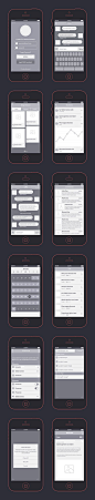 This wireframe kit comes in handy when starting a new app design project by helping you create the prototyping. The kit contains diferent UI elements in PSD and AI file formats and is brought to you by Vlad Cristea.: 
