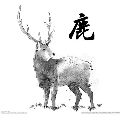 麋鹿图片手绘的 搜索结果_360图片