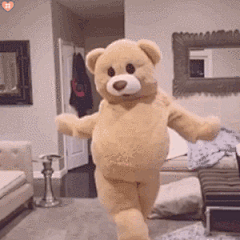 跳舞小熊表情包 - 堆糖