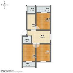 霍HikL_采集到户型图