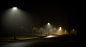 General 2048x1121 landscape nature street night street light mist grass spring lantern Canada empty  urban city