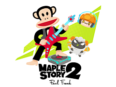 冒险岛2&amp;Paul Frank大嘴猴服装图案设计