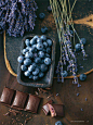 *Lavender, blueberries, chocolate