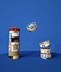 #包装设计# 现代几何风的喵格格宠物用品包装设计！
via：两井专研区 ​​​​