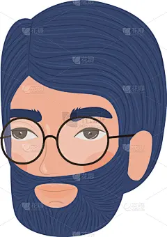 可爱的,男人,绘画插图,卡通,男孩,自然,人,愉悦,肖像,设计