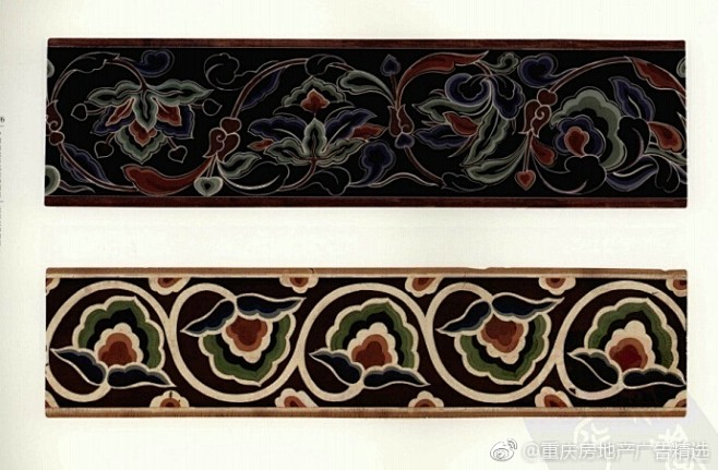 精美的中国传统纹样，唐代到宋代的敦煌莫高...
