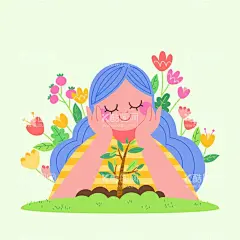 方形植树节海报  - 源文件下载【酷图网】植树节海报,植树节背景,环保背景,绿色环保背景,环保海报,植树节展板,植树节元素,共创绿色家园,环保工艺海报,方形环保海报,