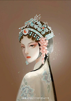 天天向上2号采集到人物画古典 唯美