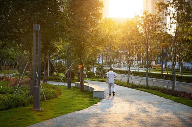 广州大坦沙出入口交通改善工程园林景观设计...