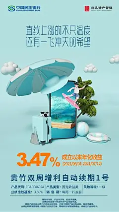 金融银行基金保险股票债券投资理财宣传海报展板psd设计素材模板(48)