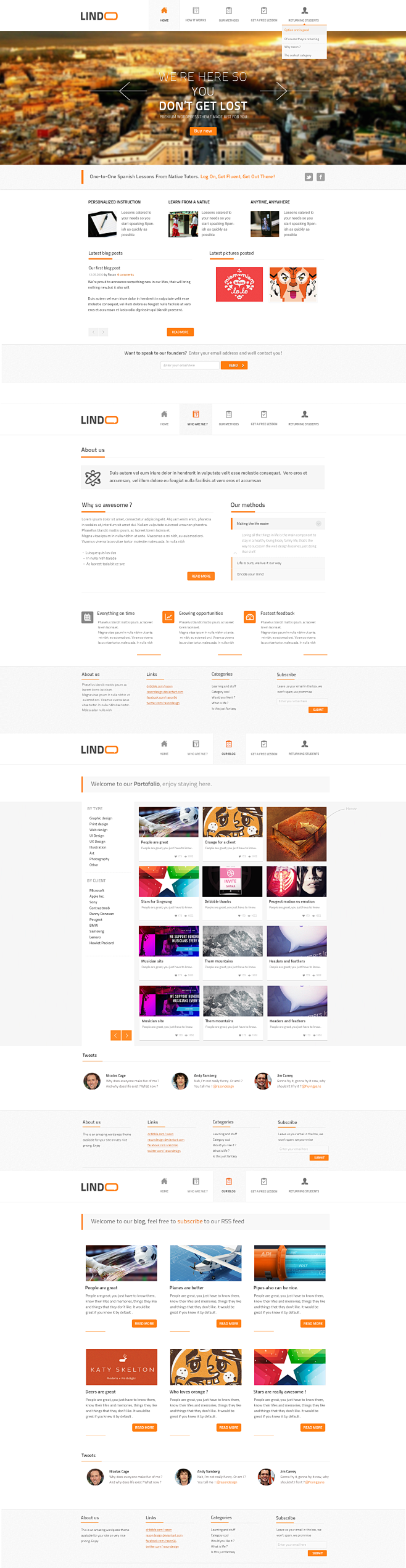 Lindoo Web design by...