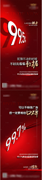 地产热销人气数据海报-素材库-sucai1.cn