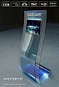 Multi-touch kiosk terminal EXPOSE 2010 | Patents & Design by brand-touch.eu