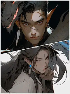 ［AI古风］龙族全员归来，你让他今夜黑化？