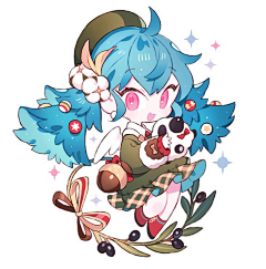 yoliko采集到q版小人