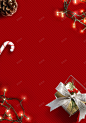 圣诞节礼物小清新几何红色banner 圣诞节 新年 高清背景 背景 设计图片 免费下载 页面网页 平面电商 创意素材