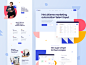 Winck Homepage uidesign illustration homepage webdesign ui design web interface landing page website