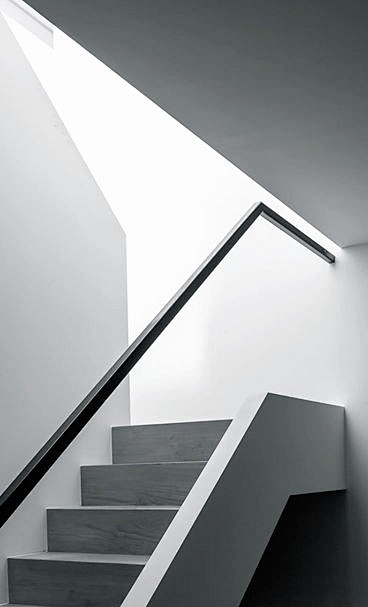现代创意楼梯设计图集丨台阶扶手设计/旋转...