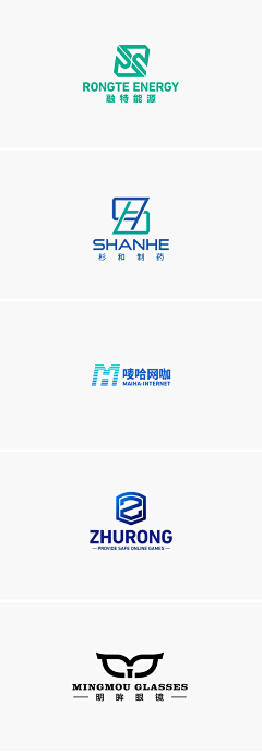 荼蘼蘼采集到LOGO设计