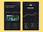 Truly Smart Home - meet homeOne dark ui fluent optimize control rooms dashboard graph yellow automation home smart