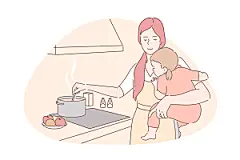简笔画卡通人物插画