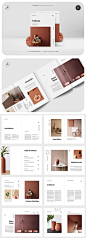 FREDONIA Home Decor Catalog | A4 & US letter | Master page | System font used | All object, colors, & text are editable #catalog #magazine #template #layout #multipurpose #printdesign #blogging #interiordesign #presentation #brochure #marketing #a