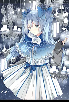 冬の夜ミク 初音未来 动漫美少女 壁纸 插画 封面 美图 V家 P站 板绘 人物 原创 PIXIV 冬夜未来 斅牗 [pixiv] 