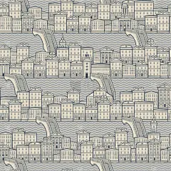房屋,四方连续纹样,华丽的,房屋建设,纺织品,多样,壁纸,绘制,复古
