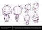 girl ✤ || CHARACTER DESIGN REFERENCES | Find more at https://www.facebook.com/CharacterDesignReferences if you're looking for: #line #art #character #design #model #sheet #illustration #expressions #best #concept #animation #drawing #archive #library #ref