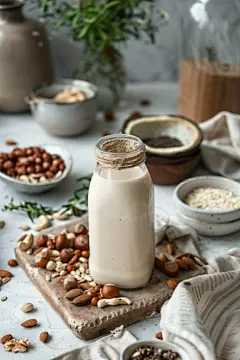 杯子早餐豆浆图片摄影图