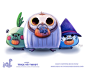 Daily Paint 1797# Trick or Tweet by Cryptid-Creations