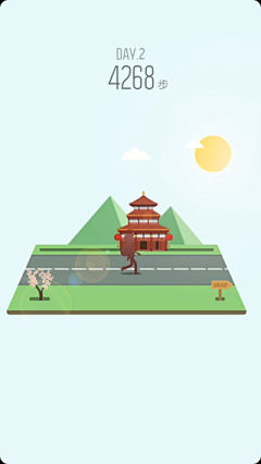 悠哉的狗吹采集到App·旅游启动页