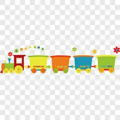 矢量可爱的小火车装饰图案PNG图片➤来自 PNG搜索网 pngss.com 免费免扣png素材下载！