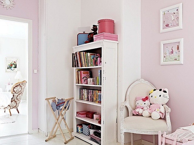 欧式复古粉色童话公寓